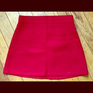 Red Skirt from Zara